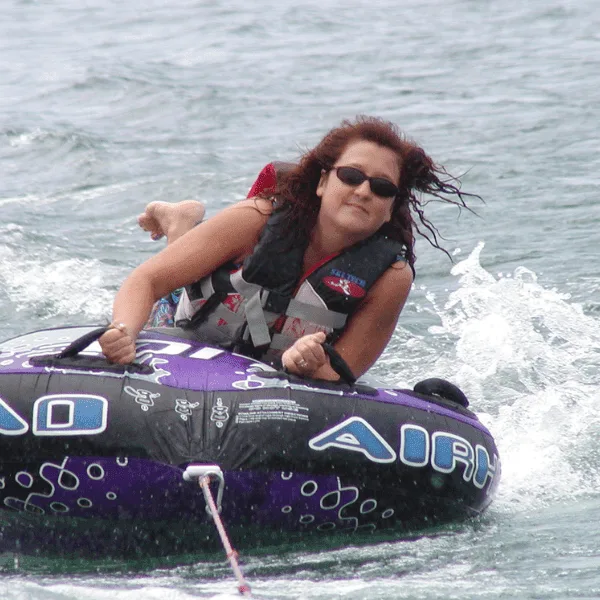 Lake tubing activity on Table Rock Lake near Branson Missouri.