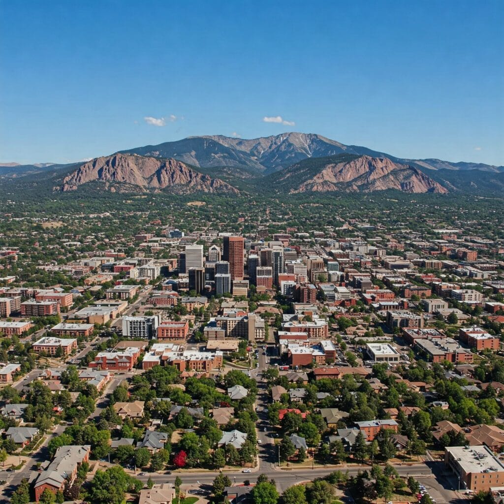 COS toward Pikes Peak