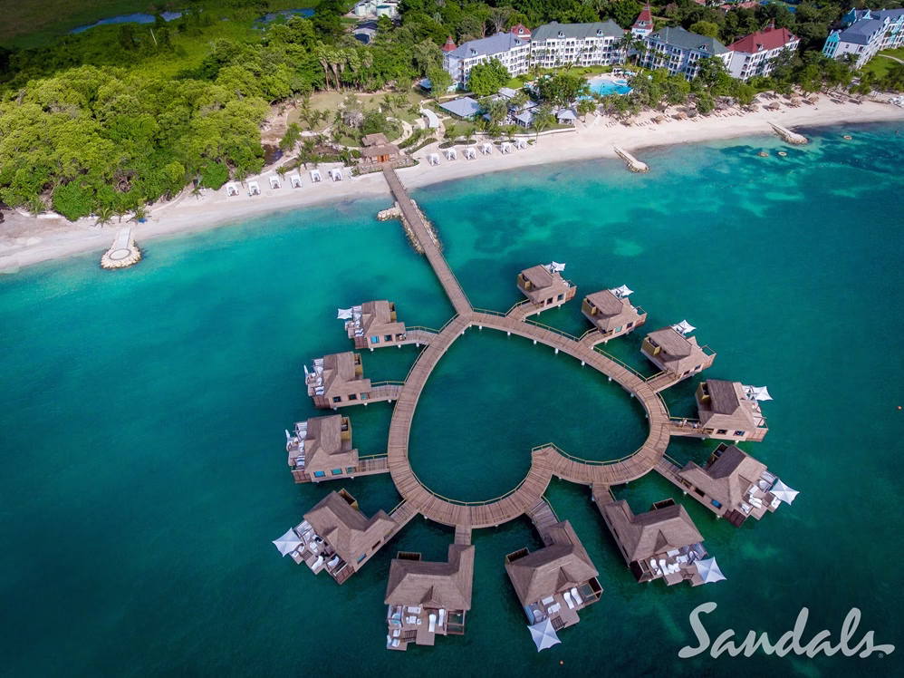 Sandals overwater bungalows
