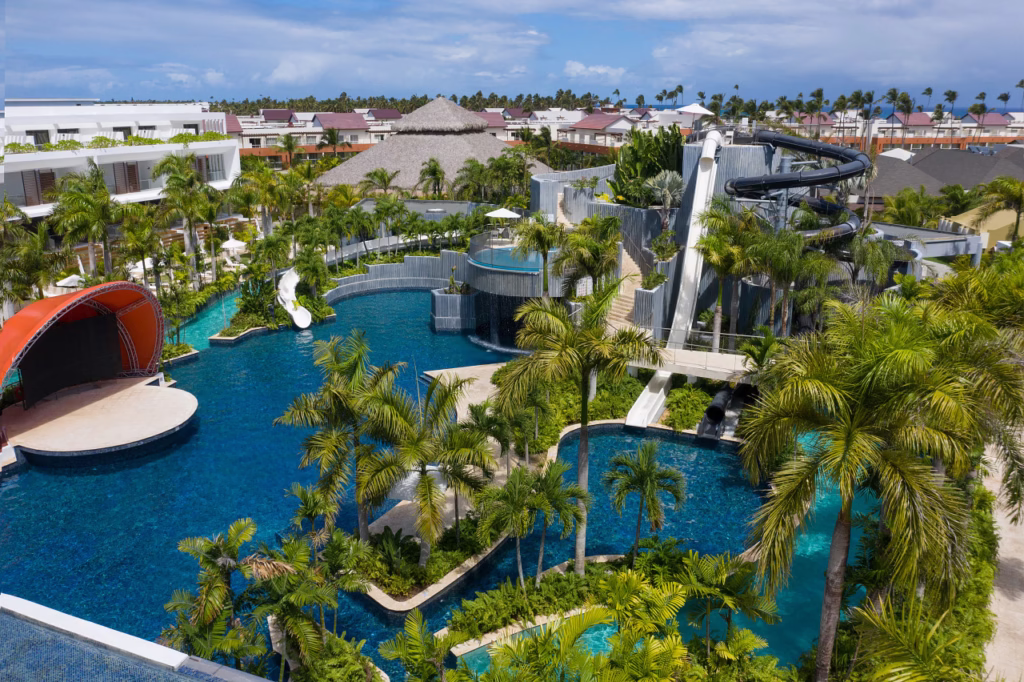 Lazy river at Breathless Punta Cana Resort & Spa