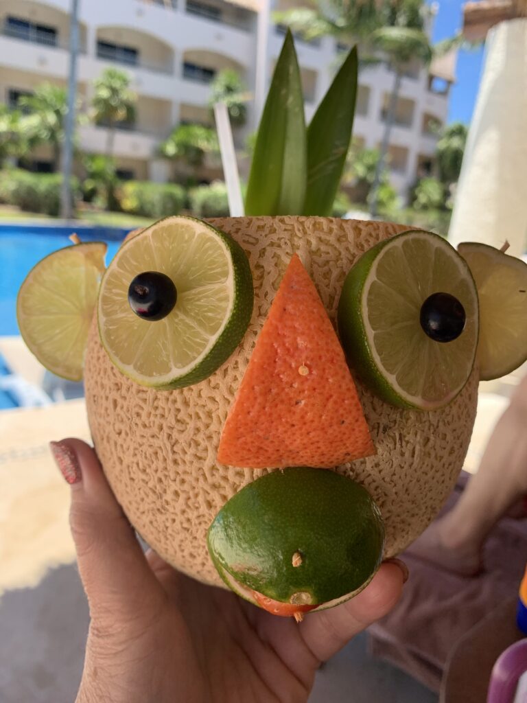 Melon Drink Face