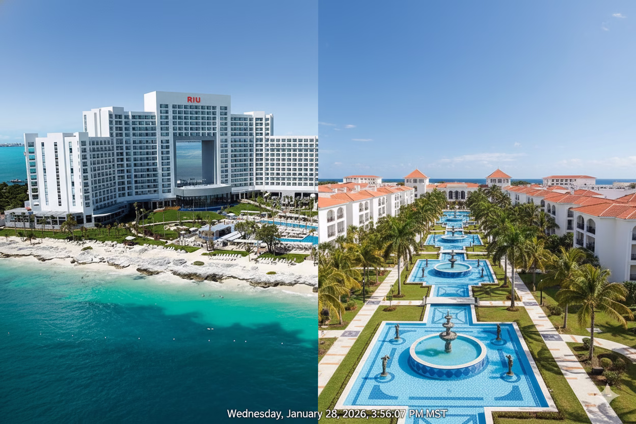 Transformations at Riu Palace Mexico and Peninsula