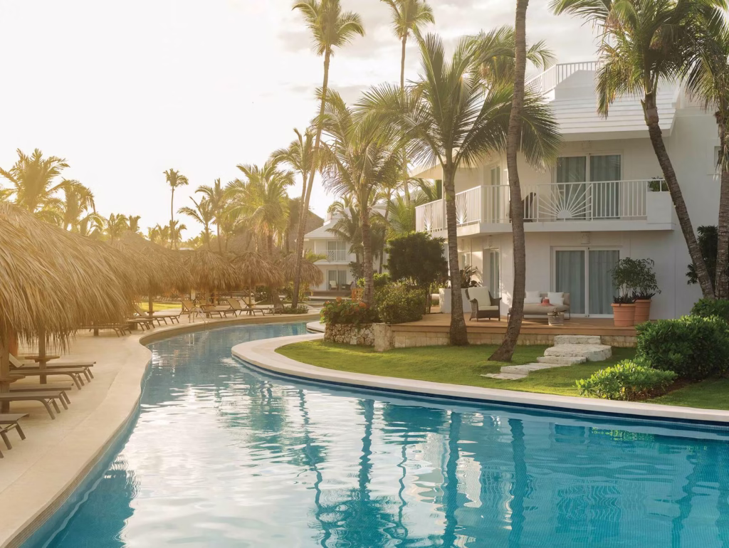 Lazy river at Excellence Punta Cana